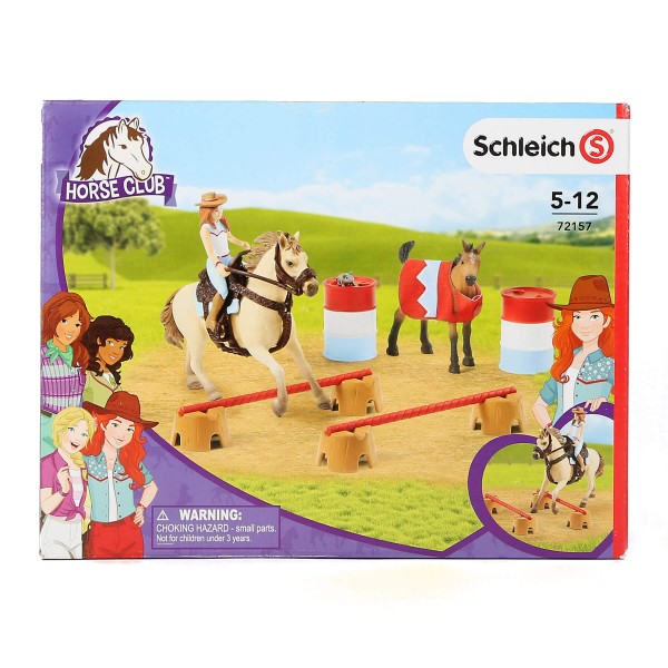 Schleich Horse Club First Steps On The Western Ranch Horse Playset